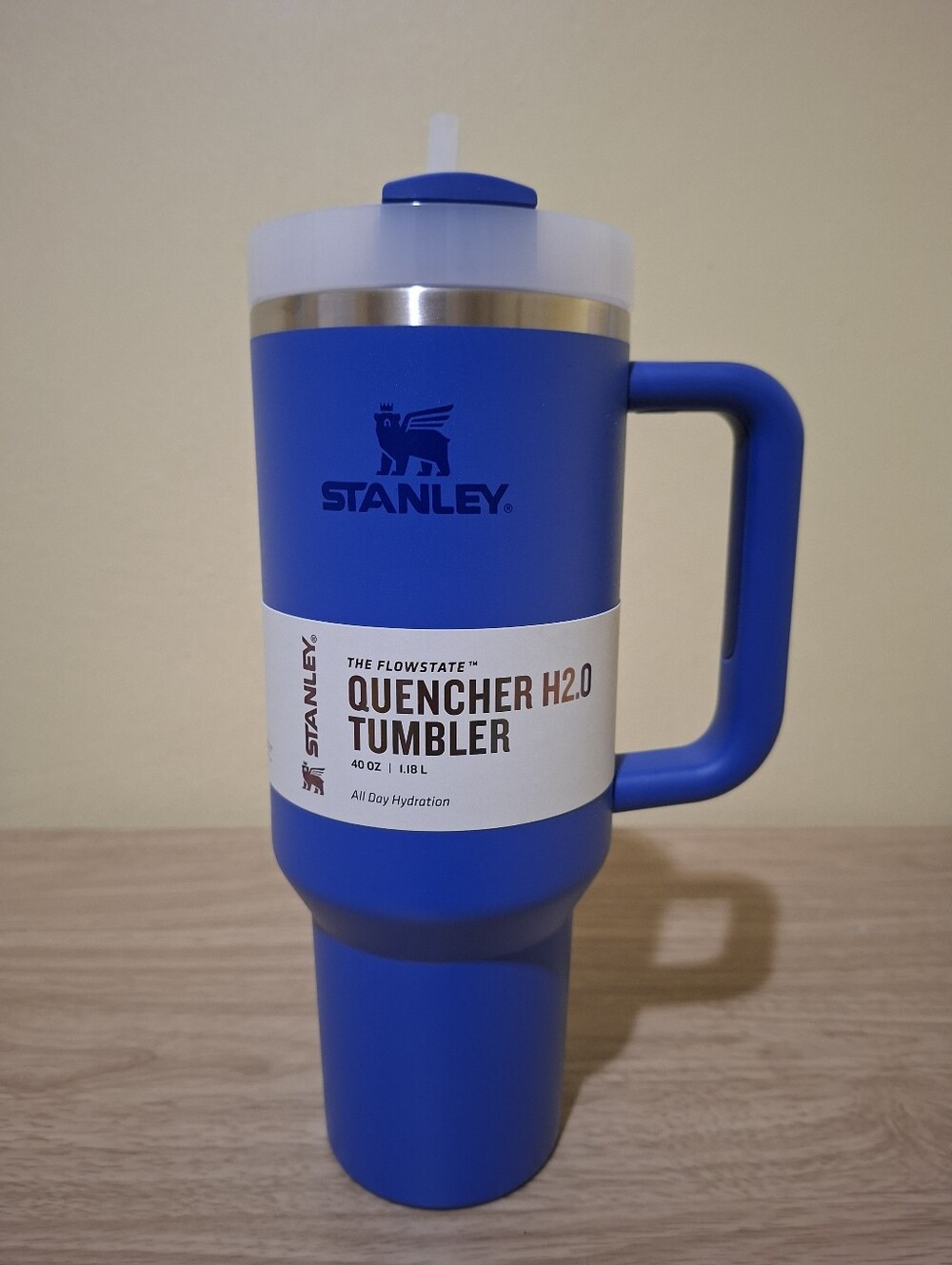 Stanley Flowstate Quencher Tumbler In Iris 40 Oz New